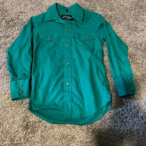 White Horse Equestrian Shirt - Picture 1 of 3